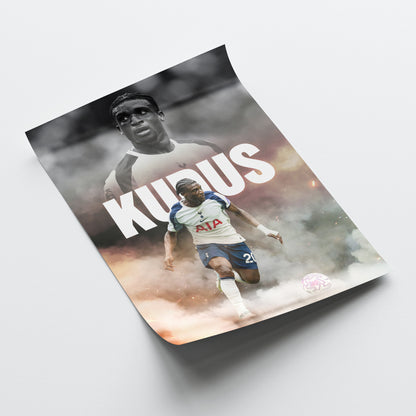 Mohammed Kudus - Spurs Poster
