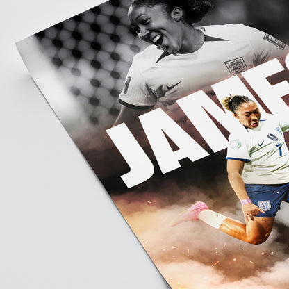 Lauren James - England Poster