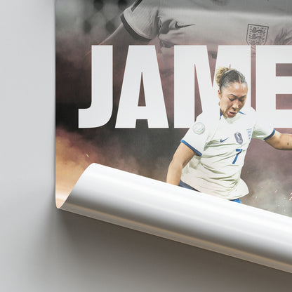 Lauren James - England Poster