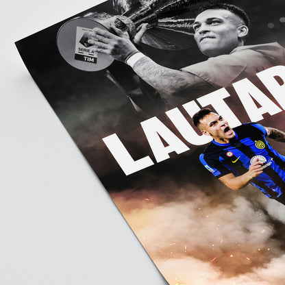 Lautaro Martínez - Inter Milan Poster