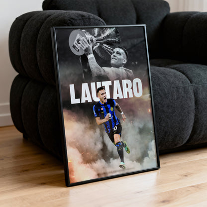 Lautaro Martínez - Inter Milan Poster