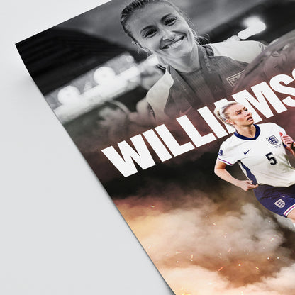 Leah Williamson - England Poster