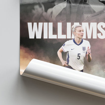 Leah Williamson - England Poster