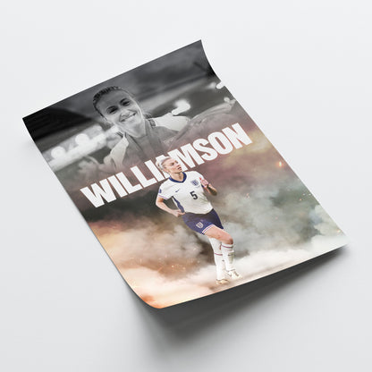 Leah Williamson - England Poster