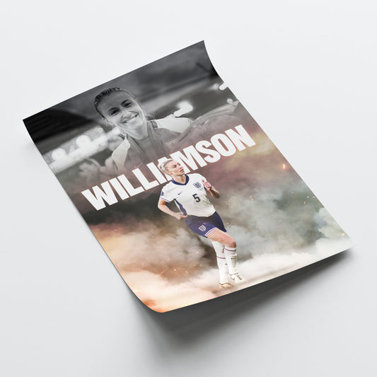Leah Williamson - England Poster