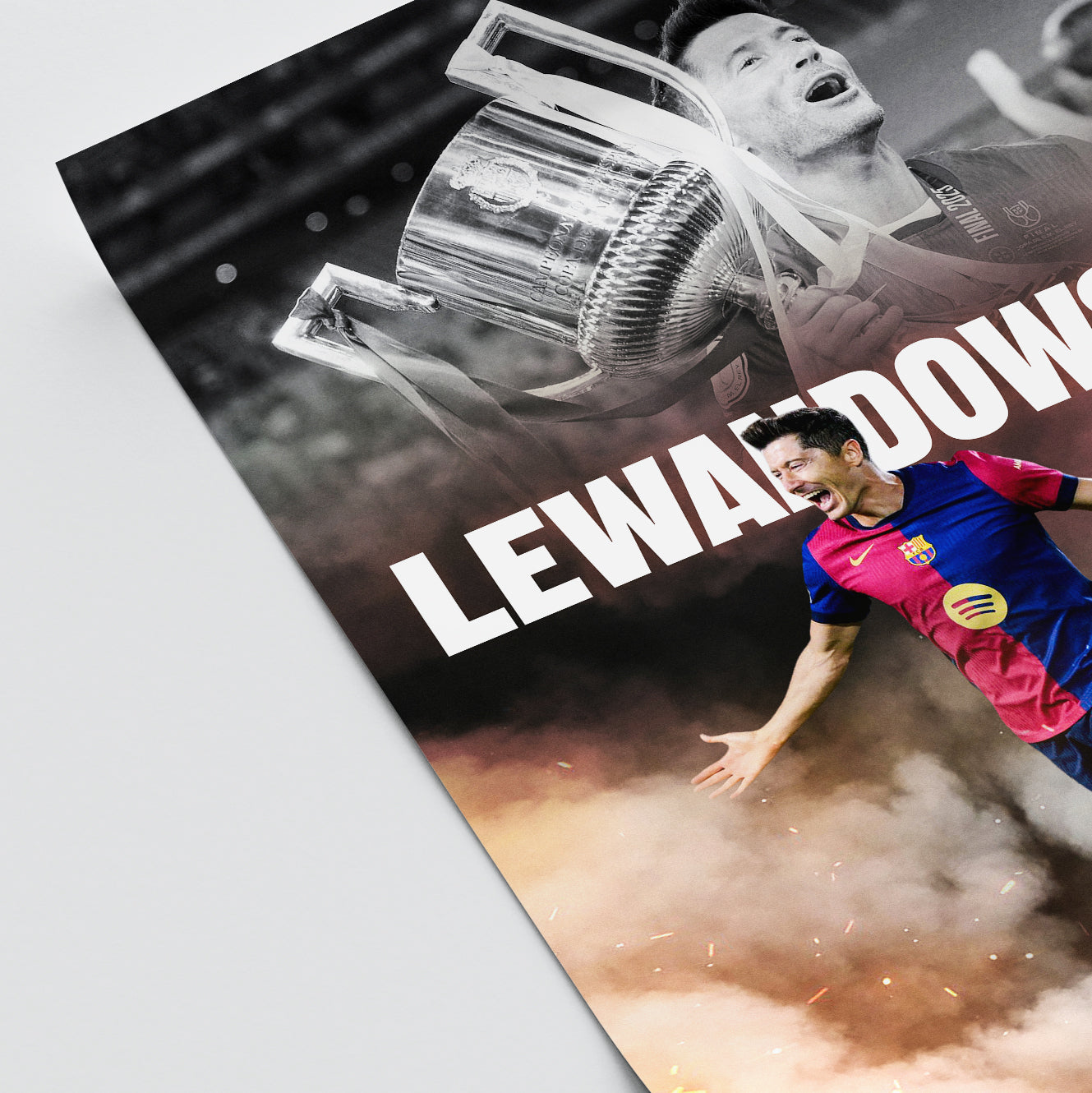 Robert Lewandowski - Barcelona Poster