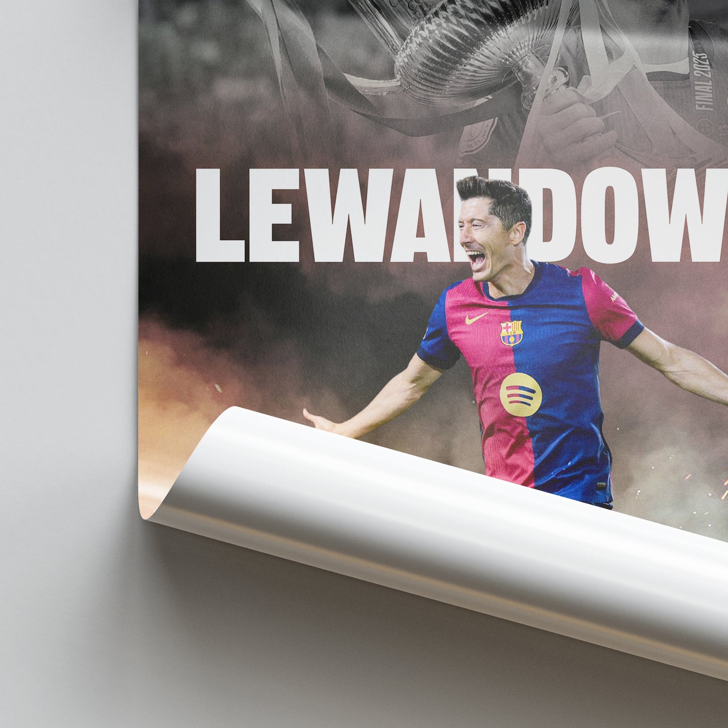 Robert Lewandowski - Barcelona Poster