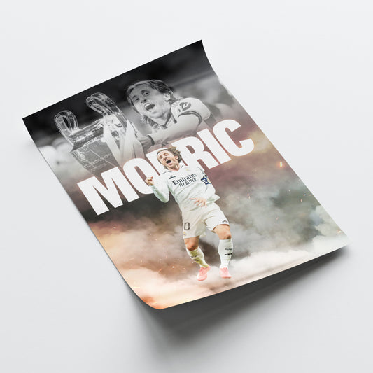 Luka Modric - Real Madrid Poster