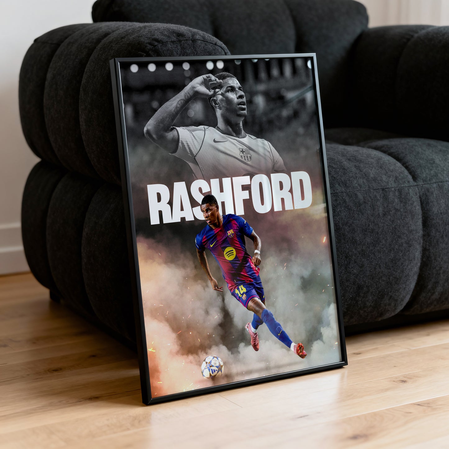 Marcus Rashford - Barcelona Poster