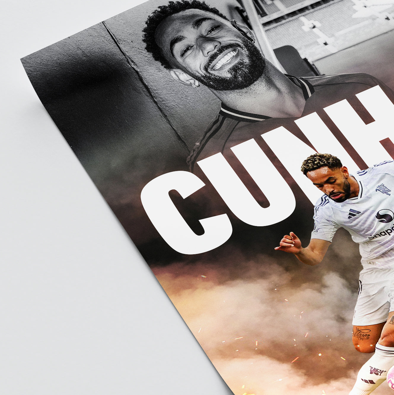 Matheus Cunha - Man United Poster