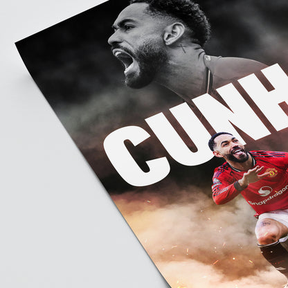 Matheus Cunha - Man United Poster