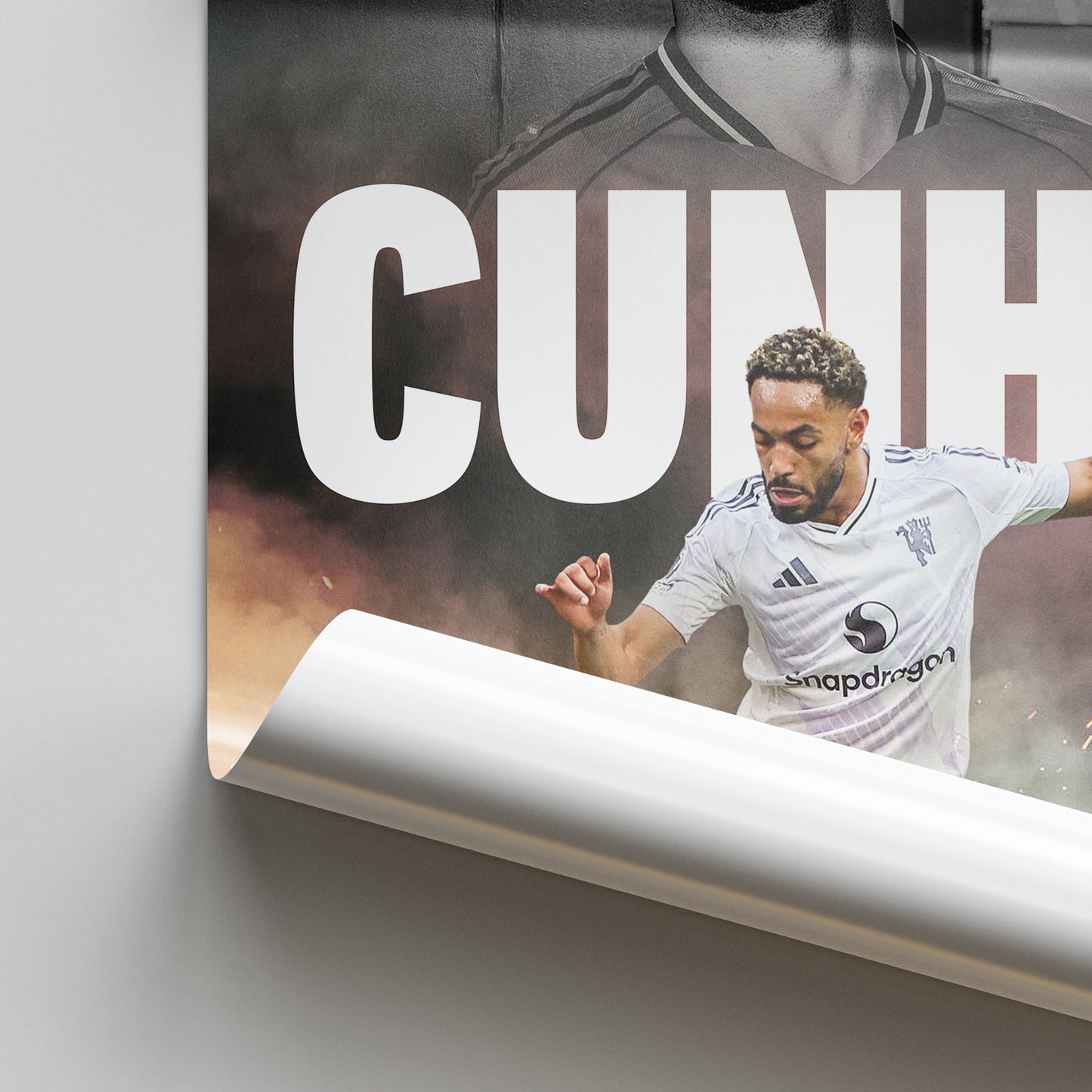 Matheus Cunha - Man United Poster