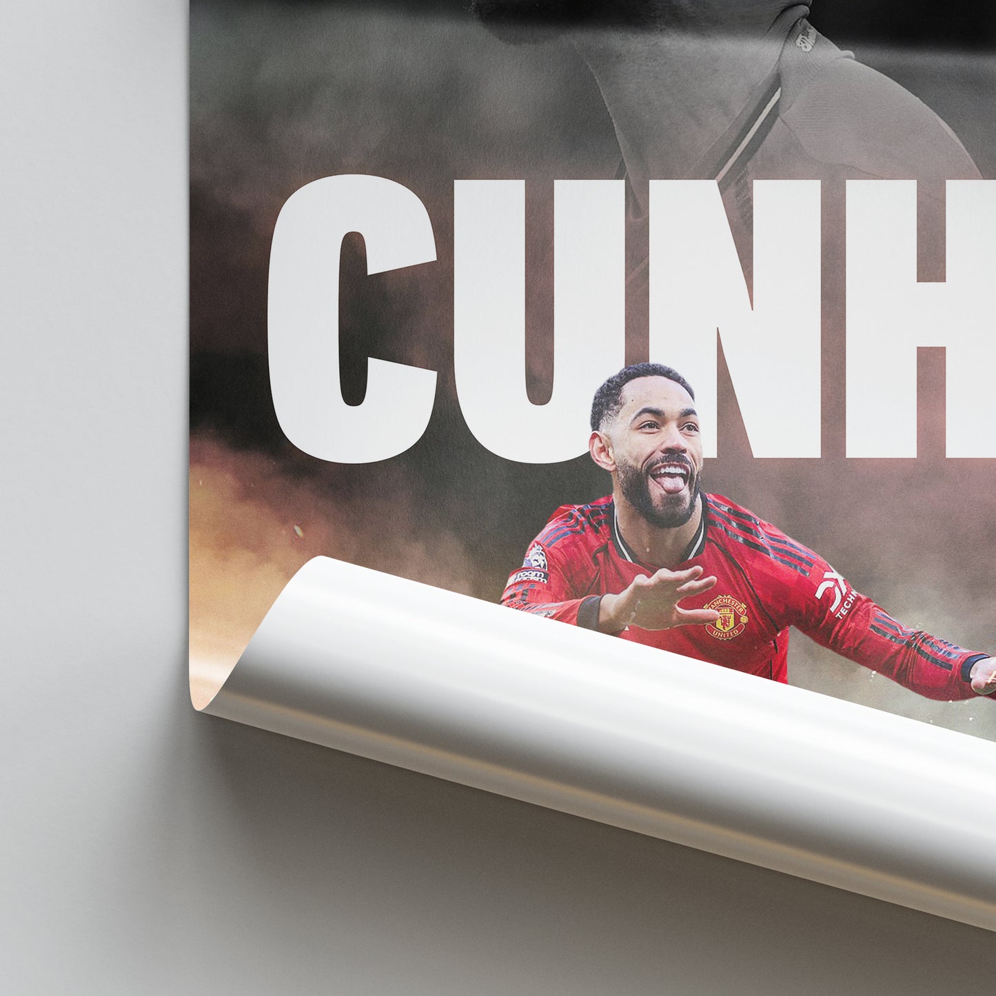 Matheus Cunha - Man United Poster