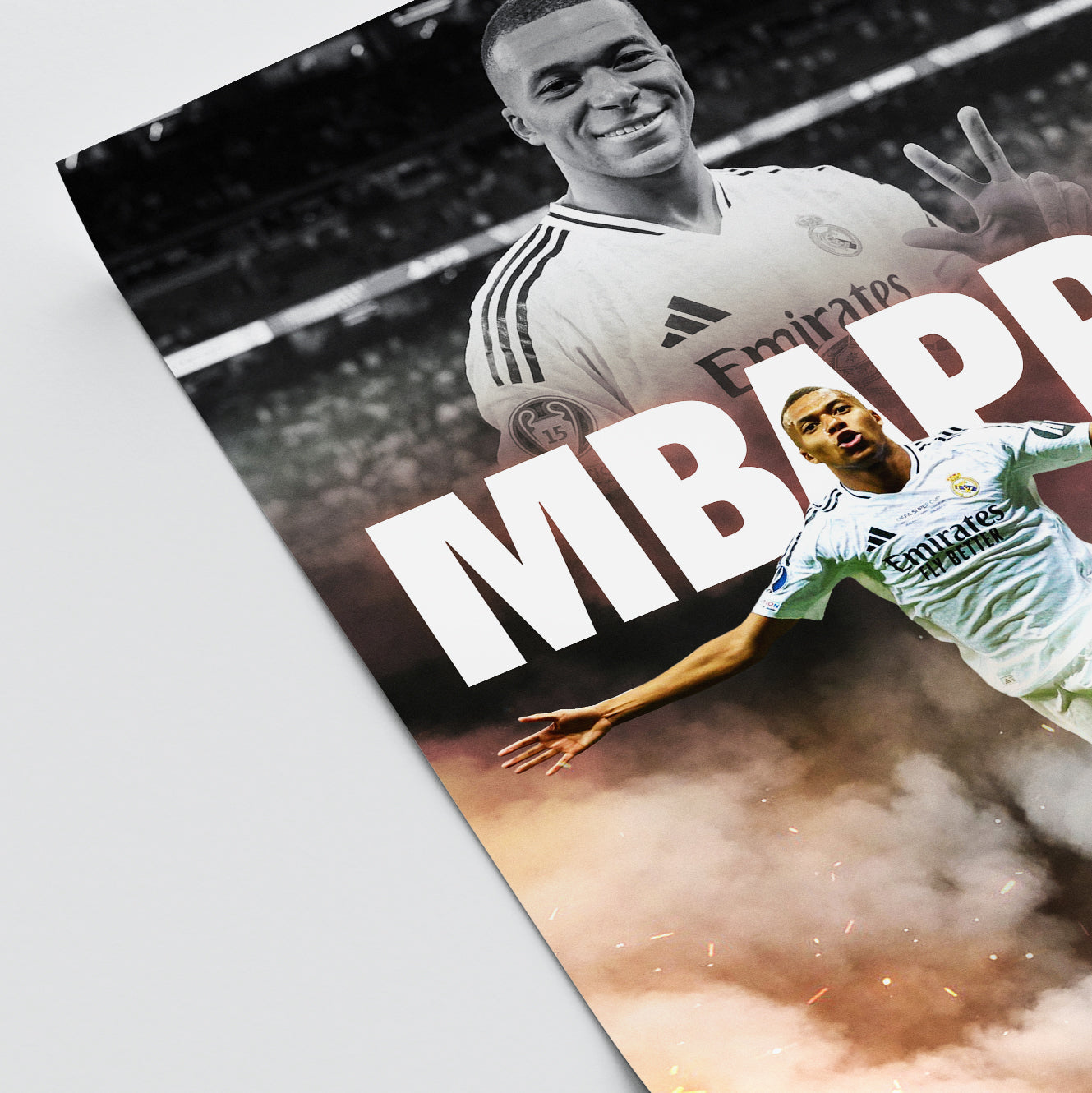 Kylian Mbappe - Real Madrid Poster