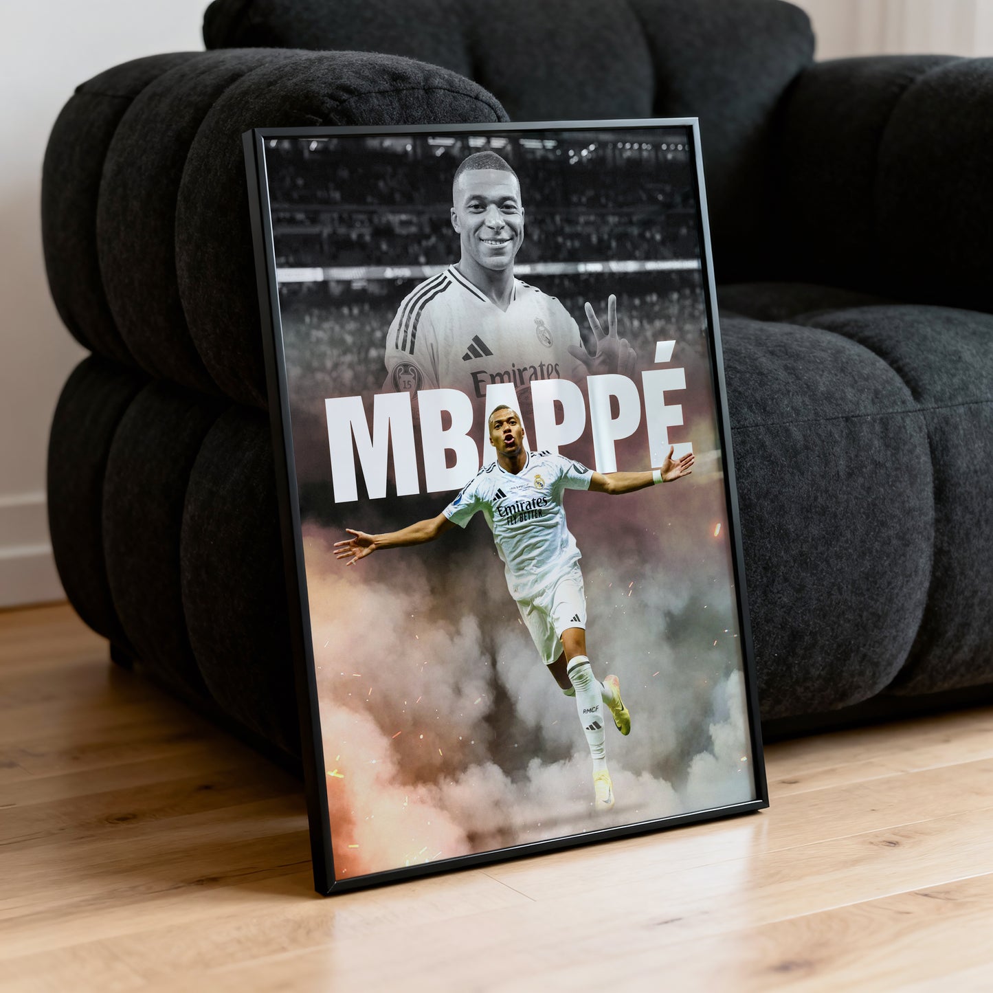 Kylian Mbappe - Real Madrid Poster