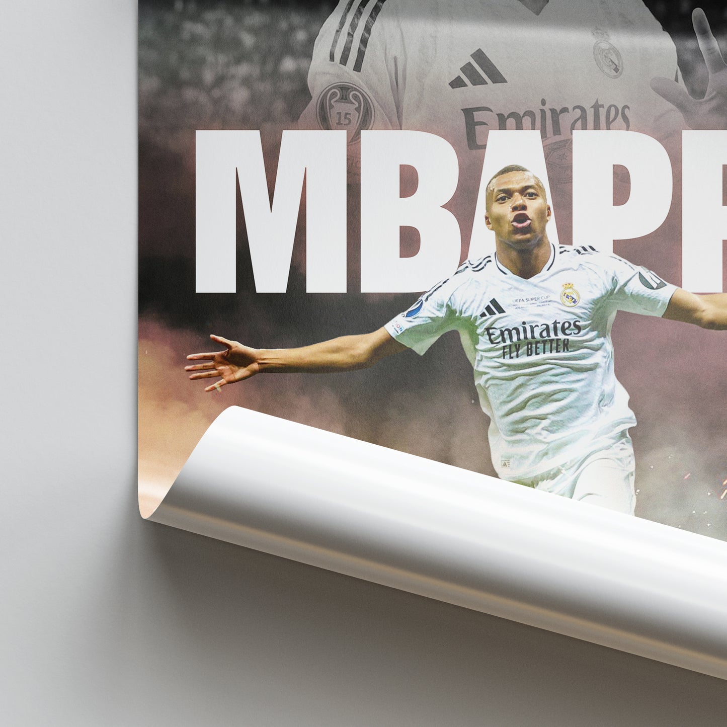 Kylian Mbappe - Real Madrid Poster