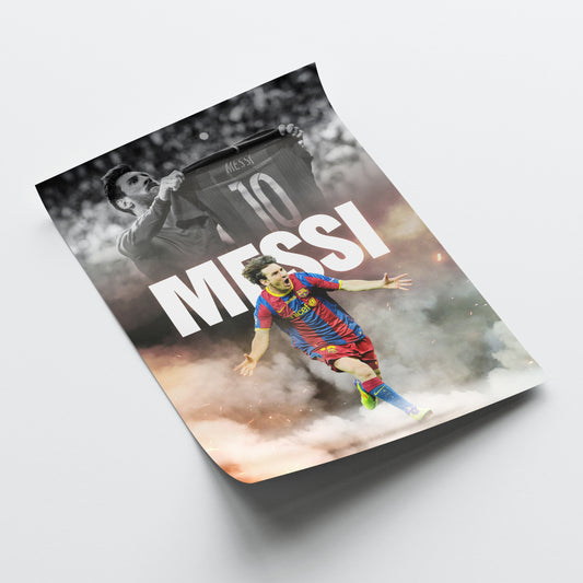 Lionel Messi - Barcelona Poster