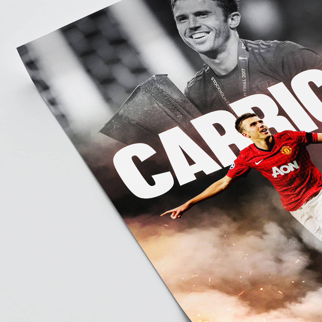 Michael Carrick - Man United Poster