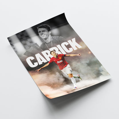 Michael Carrick - Man United Poster