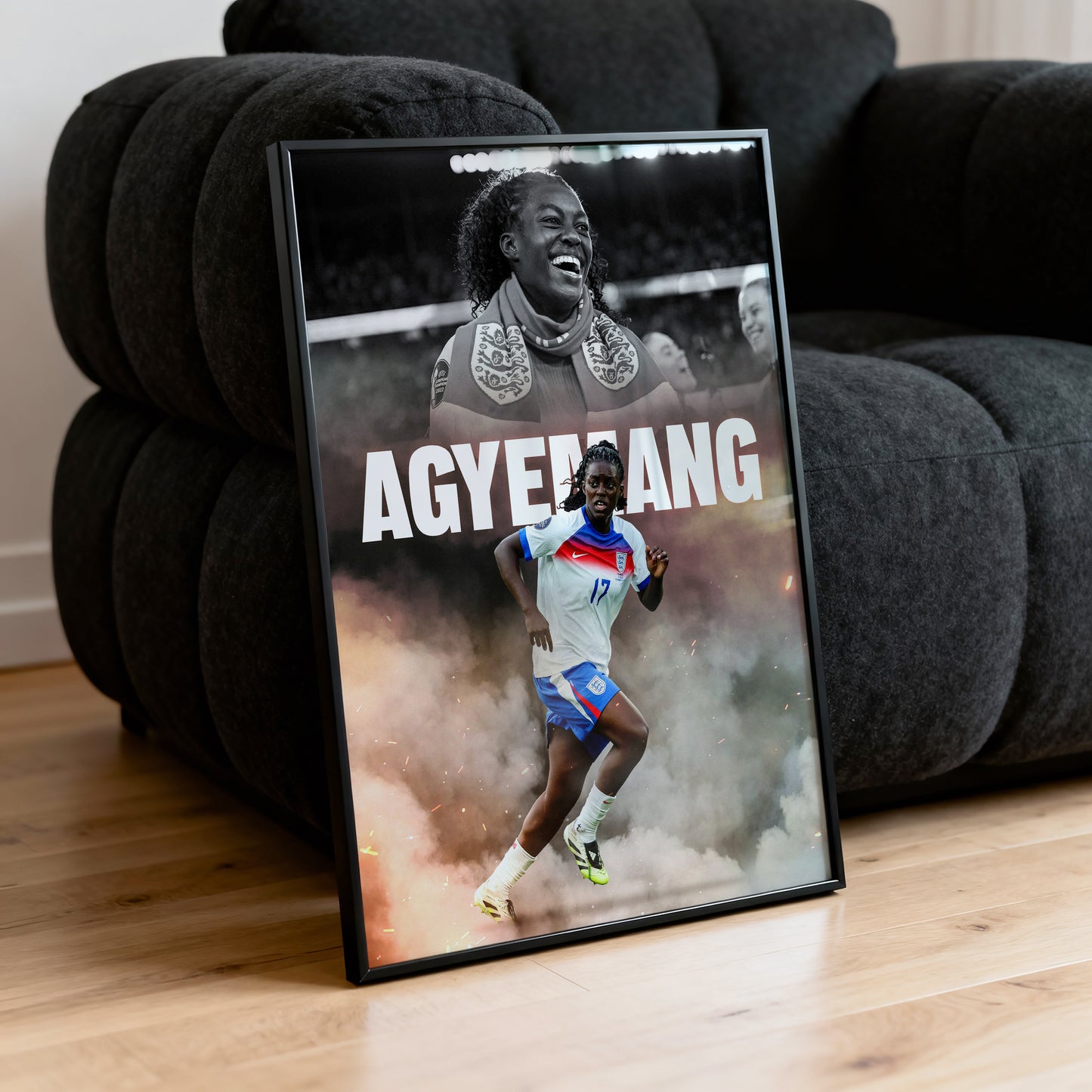 Michelle Agyemang - England Poster