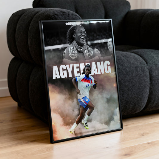 Michelle Agyemang - England Poster