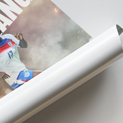Michelle Agyemang - England Poster