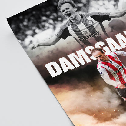 Mikkel Damsgaard - Brentford Poster