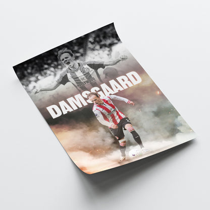 Mikkel Damsgaard - Brentford Poster