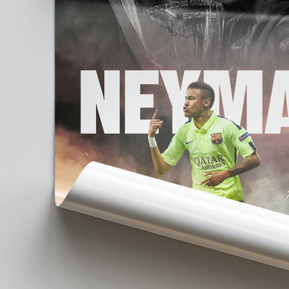Neymar Jr. - Barcelona Poster