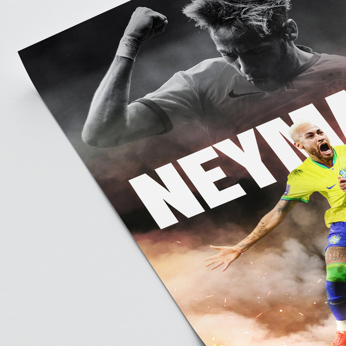 Neymar Jr. - Brazil Poster