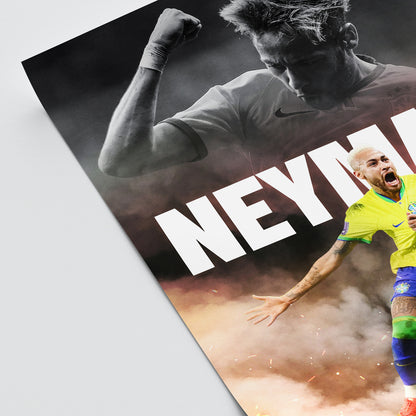 Neymar Jr. - Brazil Poster