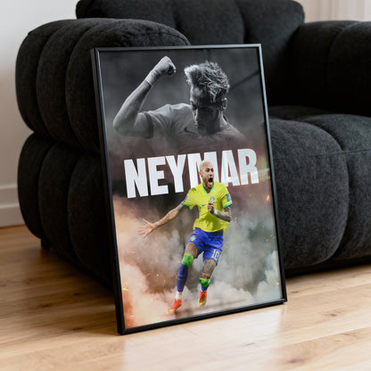 Neymar Jr. - Brazil Poster