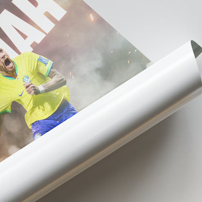 Neymar Jr. - Brazil Poster