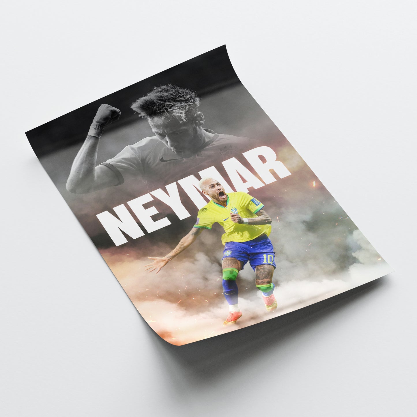 Neymar Jr. - Brazil Poster