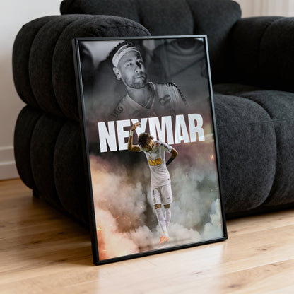 Neymar Jr. - Santos Poster