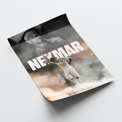 Neymar Jr. - Santos Poster