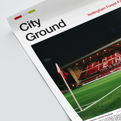 City Ground - Stadium Poster