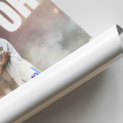 Noah Okafor - Leeds United Poster