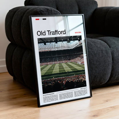 Old Trafford - Stadium Poster