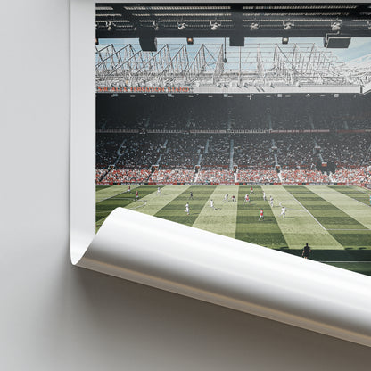 Old Trafford - Stadium Poster