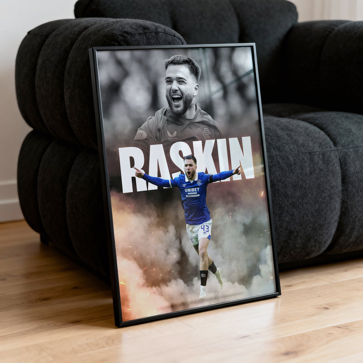 Nicolas Raskin - Rangers Poster