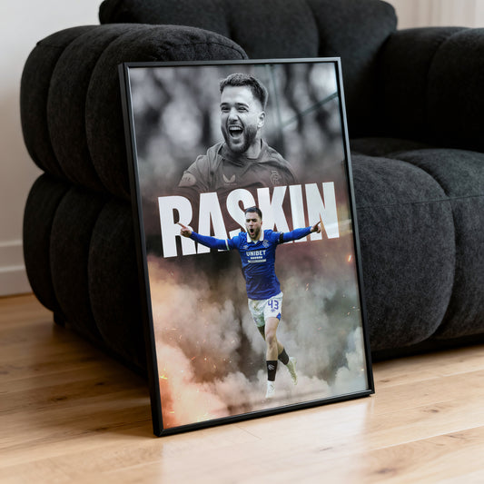 Nicolas Raskin - Rangers Poster