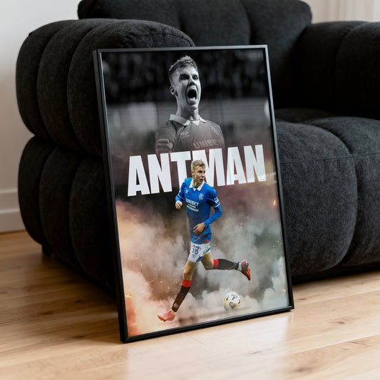 Oliver Antman - Rangers Poster