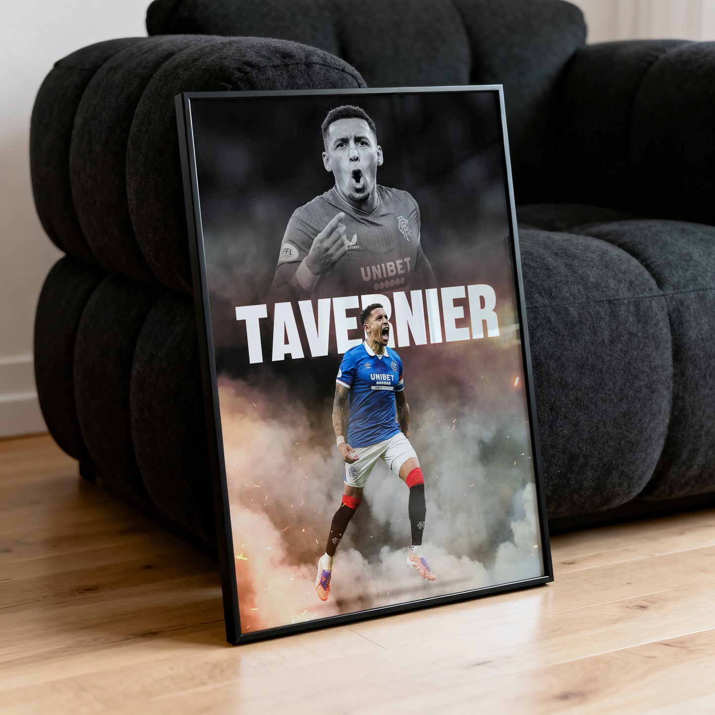James Tavernier - Rangers Poster
