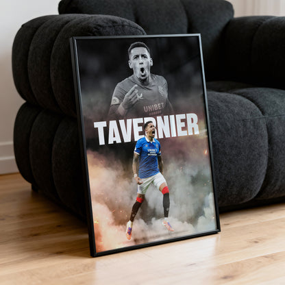 James Tavernier - Rangers Poster