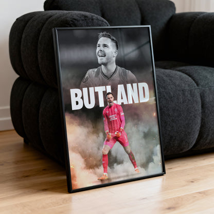 Jack Butland - Rangers Poster