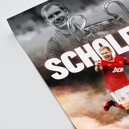 Paul Scholes - Man United Poster