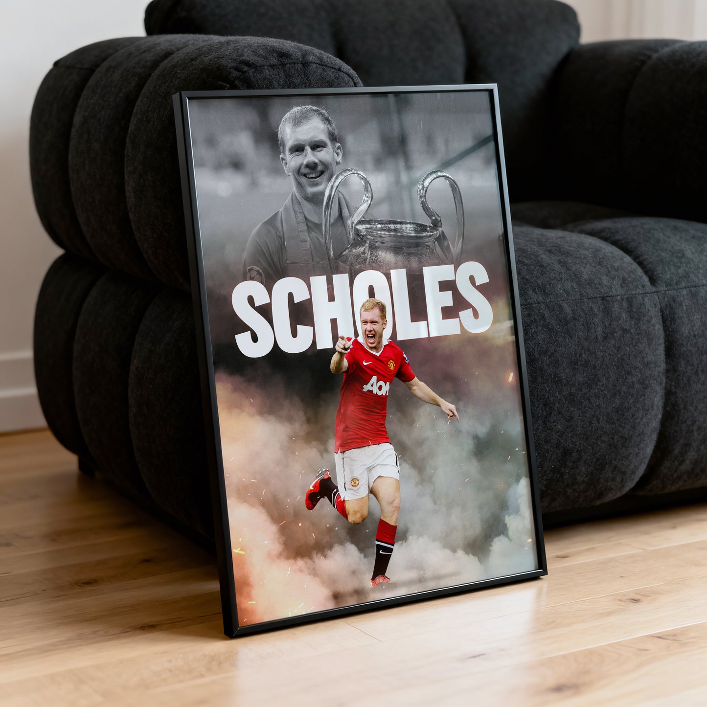 Paul Scholes - Man United Poster