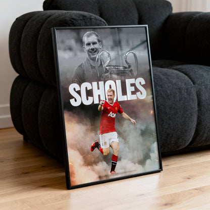 Paul Scholes - Man United Poster