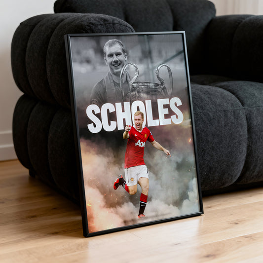 Paul Scholes - Man United Poster